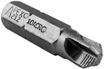 Apex 1/4 Torq-Set Hex Insert Bits With ACR