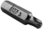 Apex Tri-Wing Screwdriver Bits