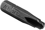 APEX BNAE-5MM B.N.A.E. 5MM Insert Bits, 1/4'' Hex Drive